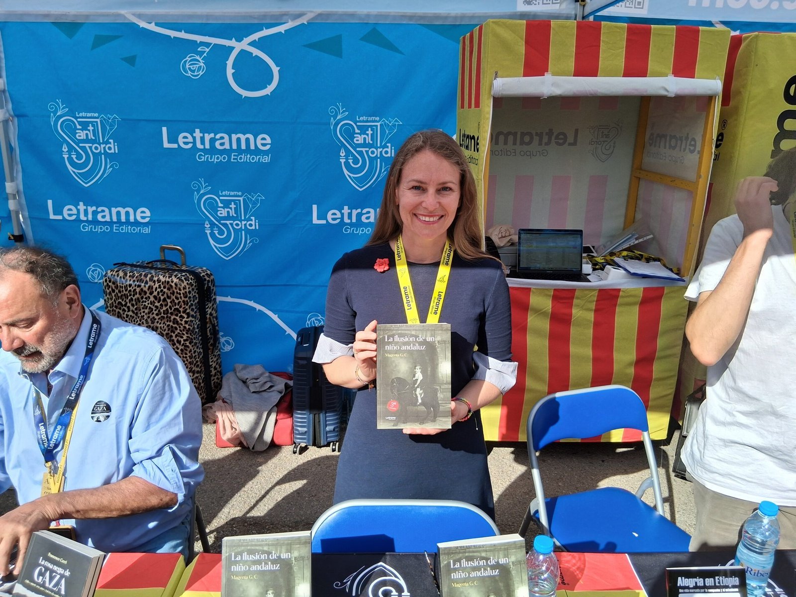 María Isabel Gadea Carmona presentó La ilusión de un niño andaluz en Sant Jordi 2025